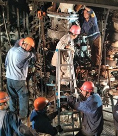 在大型煤礦機械設備檢修中小小葫蘆的大作用