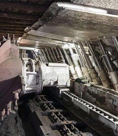 冠航圓環鏈條在煤炭礦山挖媒上的運輸傳送案例